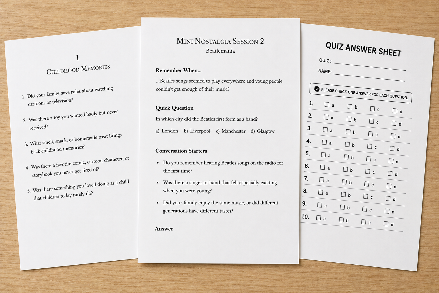 quiz preview